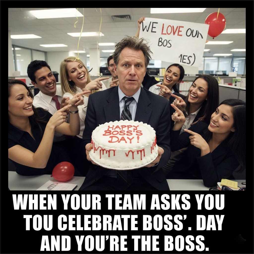 Happy Boss's Day Meme cover